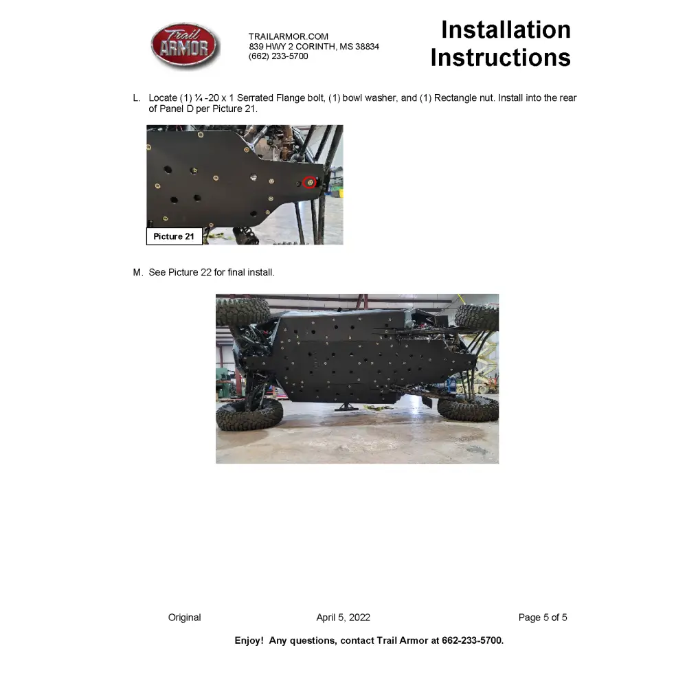 Trail Armor RZR Pro R 4 Full Skids with Standard or Trimmed Sliders - Skid Plates