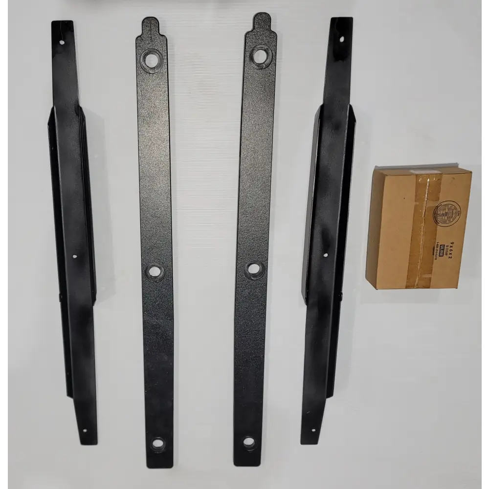 Trail Armor RZR PRO R and RZR PRO R 4 iMpact Trailing Arm Guards set of 2 - BLACK / Powdercoated Black - A-Arm Guards