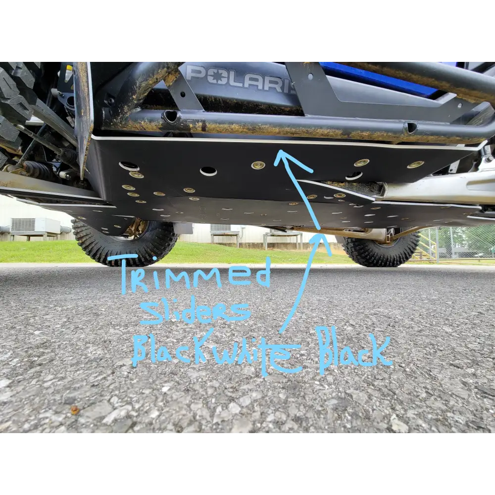 Trail Armor RZR Pro R Full Skids with Standard or Trimmed Sliders - Skid Plates