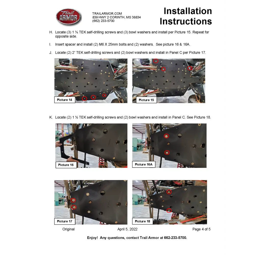 Trail Armor RZR Turbo R Full Skids with Standard or Trimmed Sliders - Skid Plates