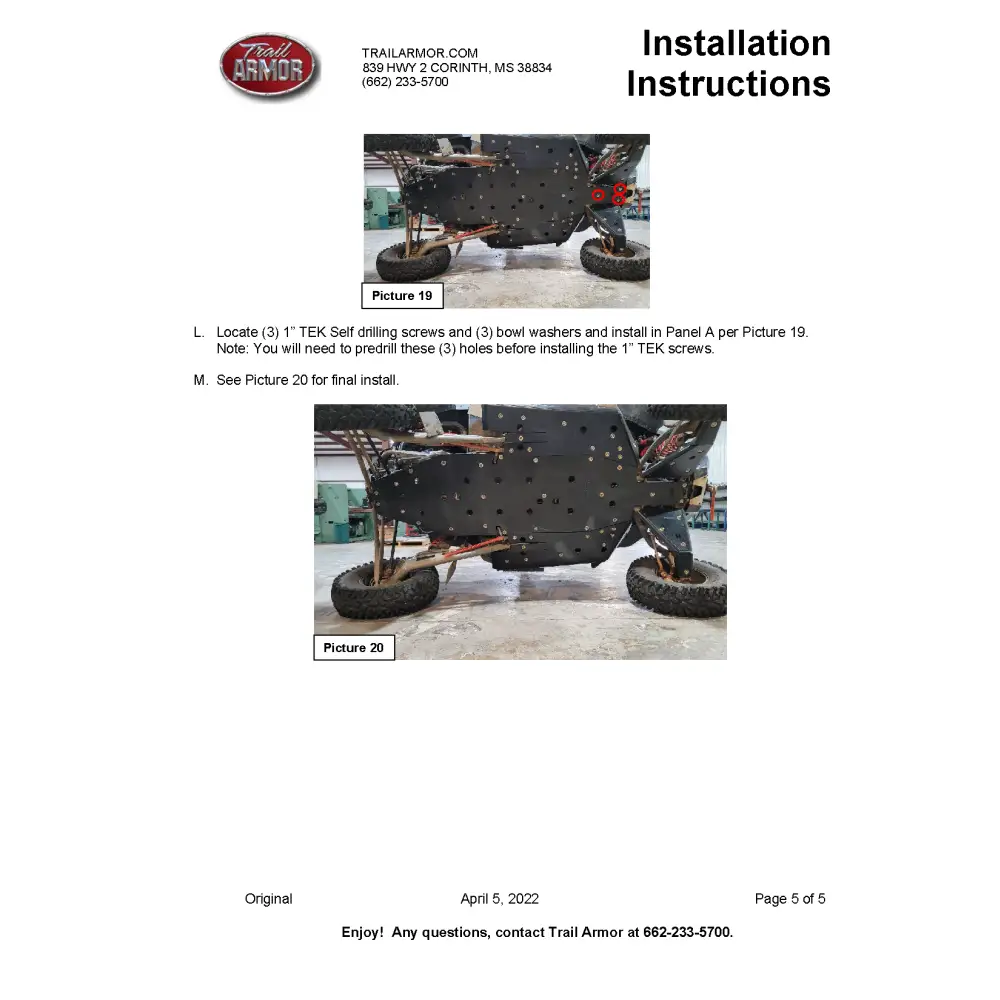 Trail Armor RZR Turbo R Full Skids with Standard or Trimmed Sliders - Skid Plates