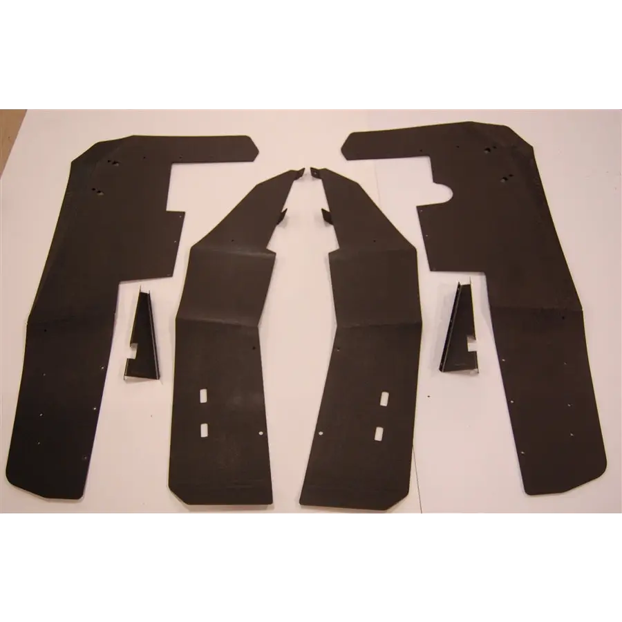 Trail Armor RZR XP 900 and RZR 4 XP 900 Mud Flap Fender Extensions fits 2011-2014 - BLACK - Mudshields