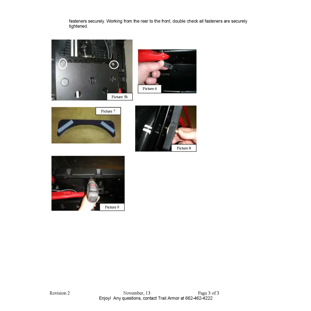 Trail Armor RZR XP 900 Full Skids with Slider Nerfs Extended Rear Coverage 2011-2014 - Skid Plates