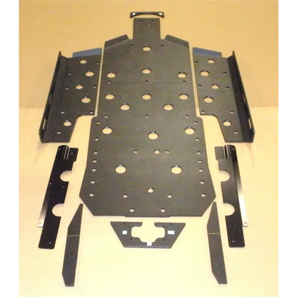 Trail Armor RZR XP 900 Full Skids with Slider Nerfs Extended Rear Coverage 2011-2014 - BLACK - Skid Plates