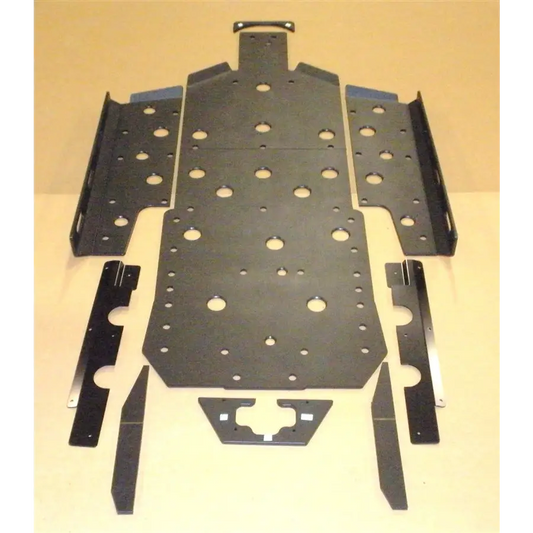 Trail Armor RZR XP 900 Full Skids with Slider Nerfs Extended Rear Coverage 2011-2014 - BLACK - Skid Plates