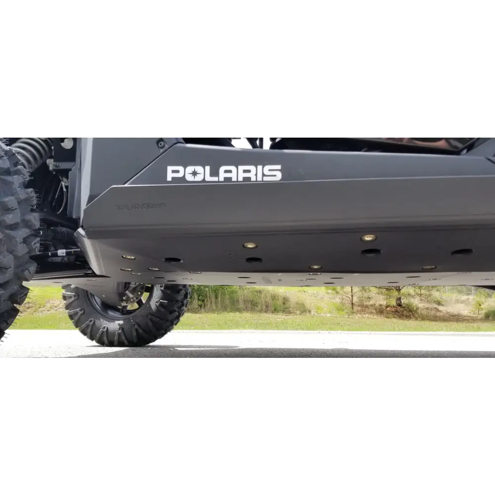 Trail Armor RZR XP Pro 4 Full Skids with Integrated Sliders or Trimmed for Extreme Kick Out Nerf Sliders - Skid Plates