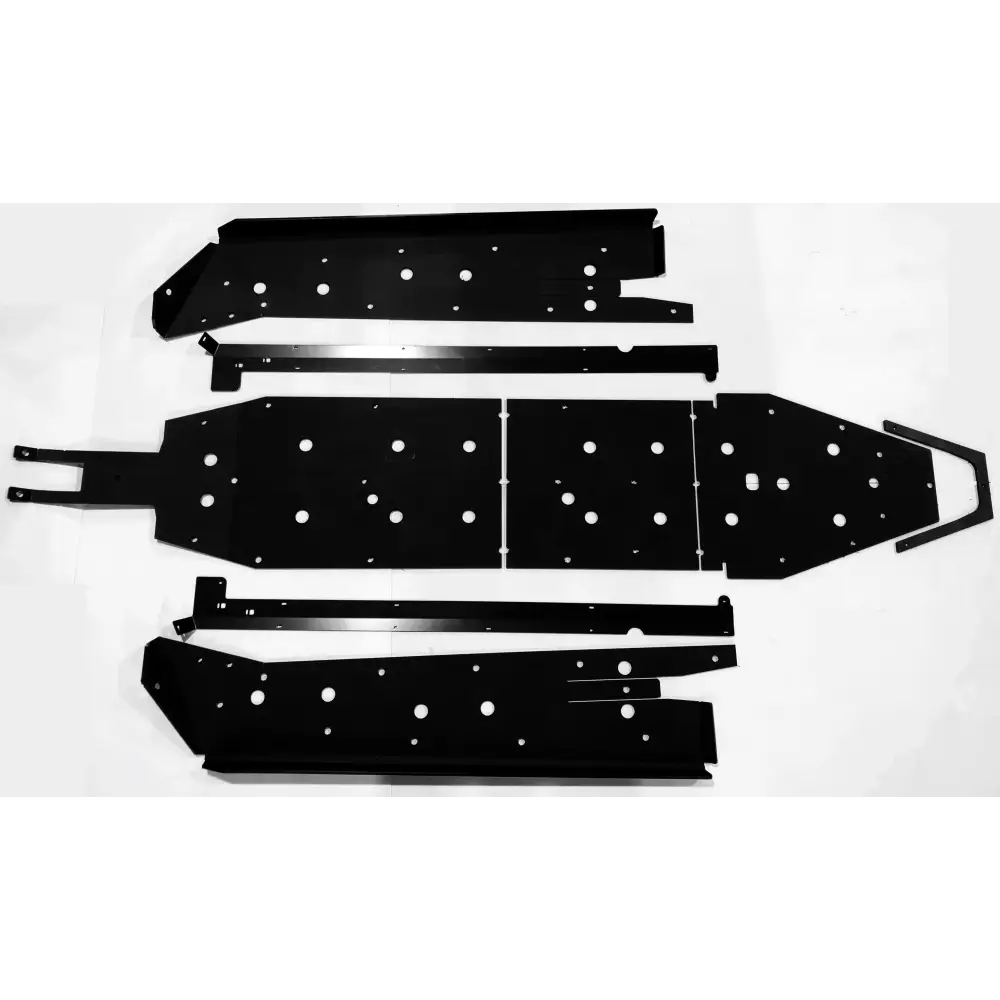 Trail Armor RZR XP Pro 4 Full Skids with Integrated Sliders or Trimmed for Extreme Kick Out Nerf Sliders - STANDARD