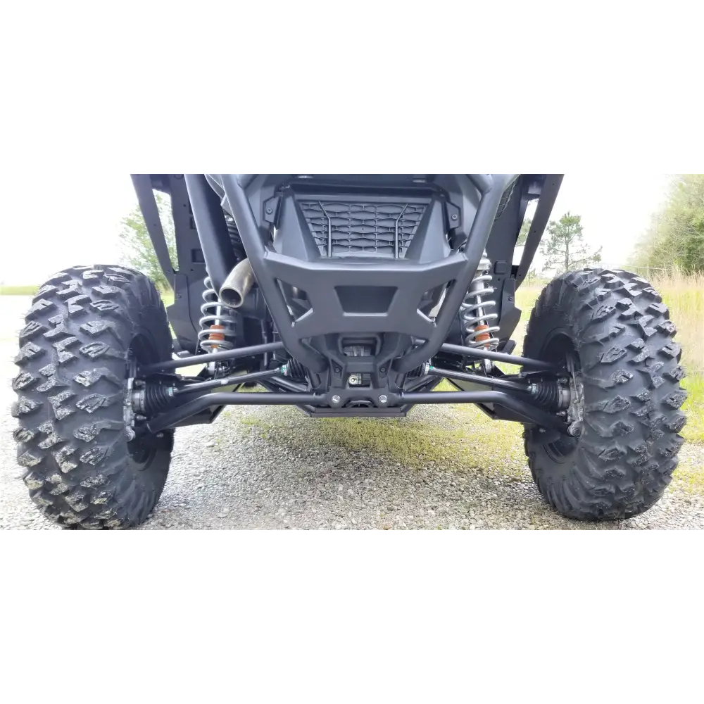 Trail Armor RZR XP Pro 4 Full Skids with Integrated Sliders or Trimmed for Extreme Kick Out Nerf Sliders - Skid Plates
