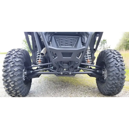Trail Armor RZR XP Pro 4 Full Skids with Integrated Sliders or Trimmed for Extreme Kick Out Nerf Sliders - Skid Plates