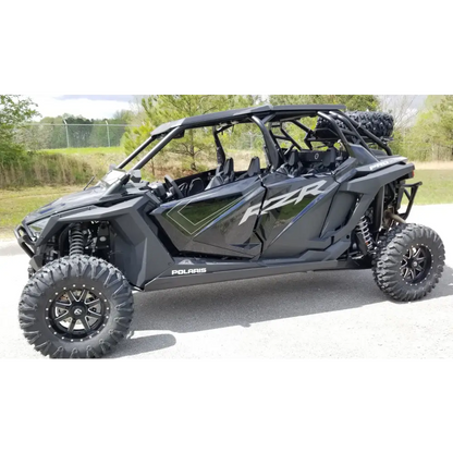 Trail Armor RZR XP Pro 4 Full Skids with Integrated Sliders or Trimmed for Extreme Kick Out Nerf Sliders - Skid Plates