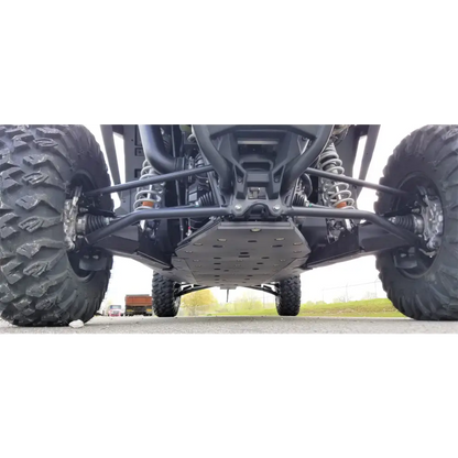 Trail Armor RZR XP Pro 4 Full Skids with Integrated Sliders or Trimmed for Extreme Kick Out Nerf Sliders - Skid Plates