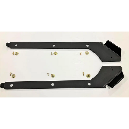 Trail Armor RZR XP PRO and RZR XP PRO 4 iMpact Trailing Arm Guards set of 2 - BLACK - A-Arm Guards