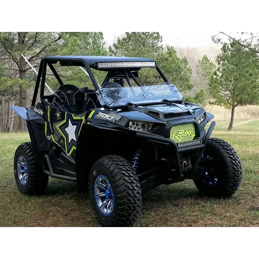 Trail Armor Slimline EZ On Two Door Graphics Kit - 2015 RZR S 900 EPS Black Pearl - Graphics