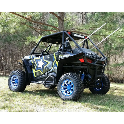 Trail Armor Slimline EZ On Two Door Graphics Kit - 2015 RZR S 900 EPS Black Pearl - Graphics