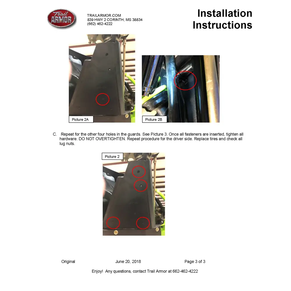 Trail Armor Textron Wildcat XX and Tracker XTR 1000 iMpact Front A-Arm Guards - A-Arm Guards