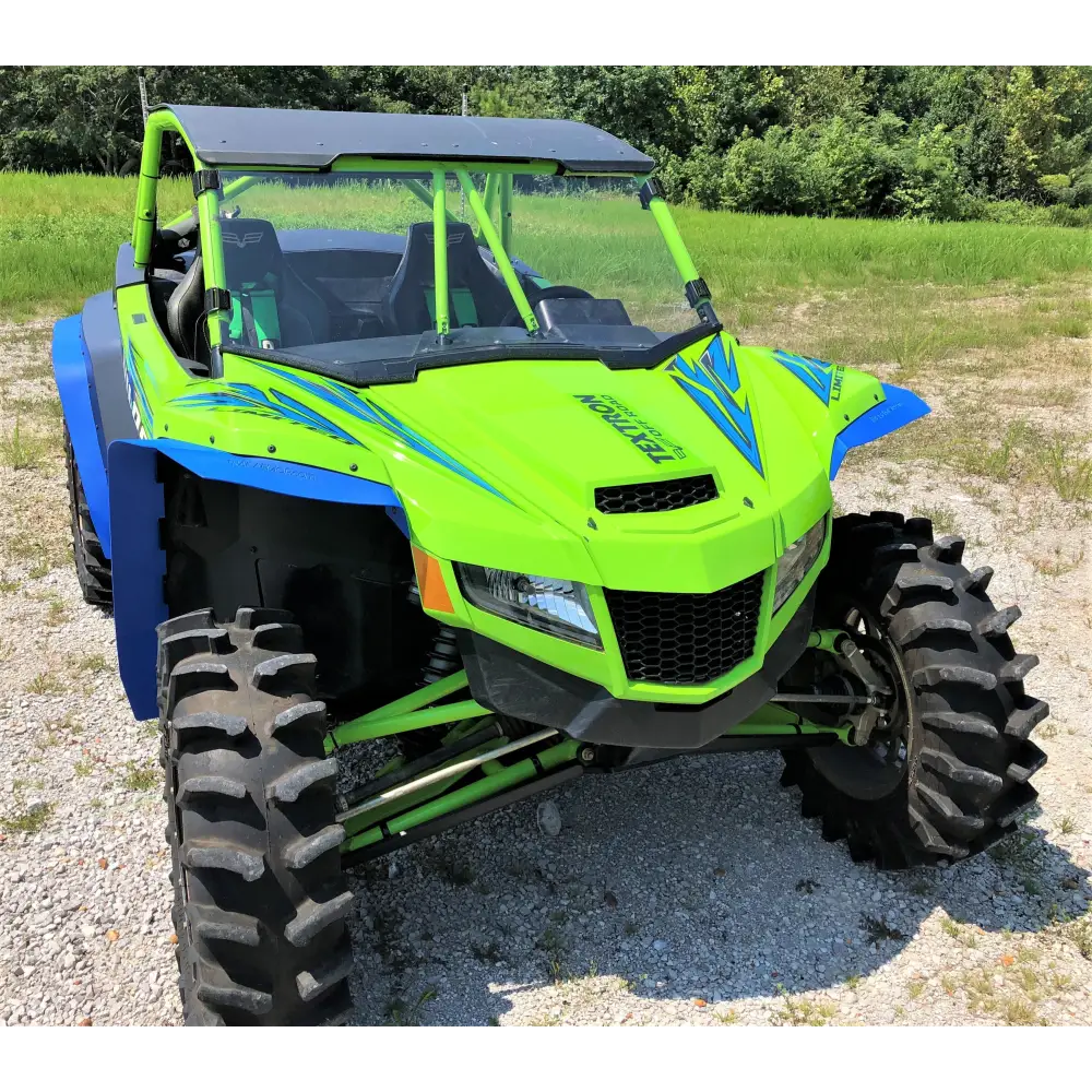 Trail Armor Textron Wildcat XX and Tracker XTR 1000 Mud Flap Fender Extensions 2018 - 2021 - BLUE - Mudshields