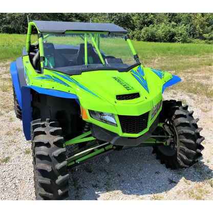 Trail Armor Textron Wildcat XX and Tracker XTR 1000 Mud Flap Fender Extensions 2018 - 2021 - BLUE - Mudshields