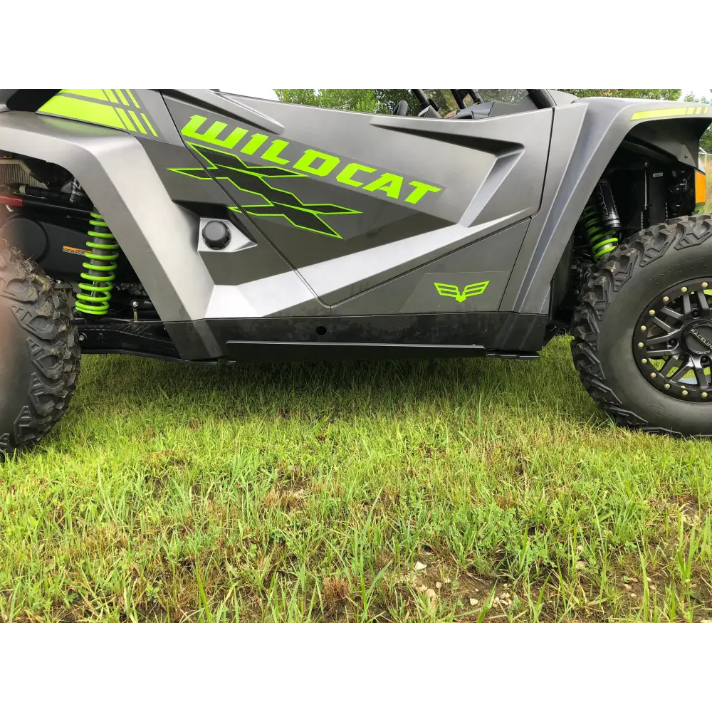 Trail Armor Textron Wildcat XX Full Skids with Slider Nerfs or Nerfs for Textron Off Road Steel Rock Sliders - Skid