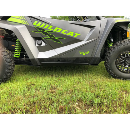 Trail Armor Textron Wildcat XX Full Skids with Slider Nerfs or Nerfs for Textron Off Road Steel Rock Sliders - Skid