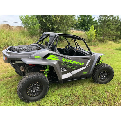 Trail Armor Textron Wildcat XX Full Skids with Slider Nerfs or Nerfs for Textron Off Road Steel Rock Sliders - Skid