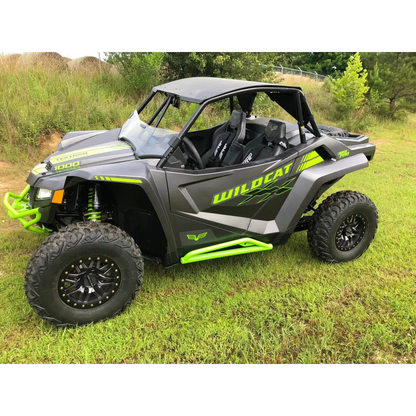 Trail Armor Textron Wildcat XX Full Skids with Slider Nerfs or Nerfs for Textron Off Road Steel Rock Sliders - Skid
