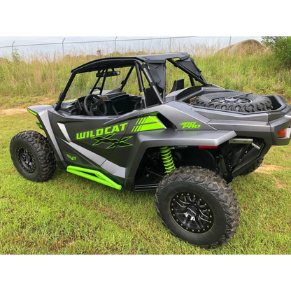 Trail Armor Textron Wildcat XX Full Skids with Slider Nerfs or Nerfs for Textron Off Road Steel Rock Sliders - Skid