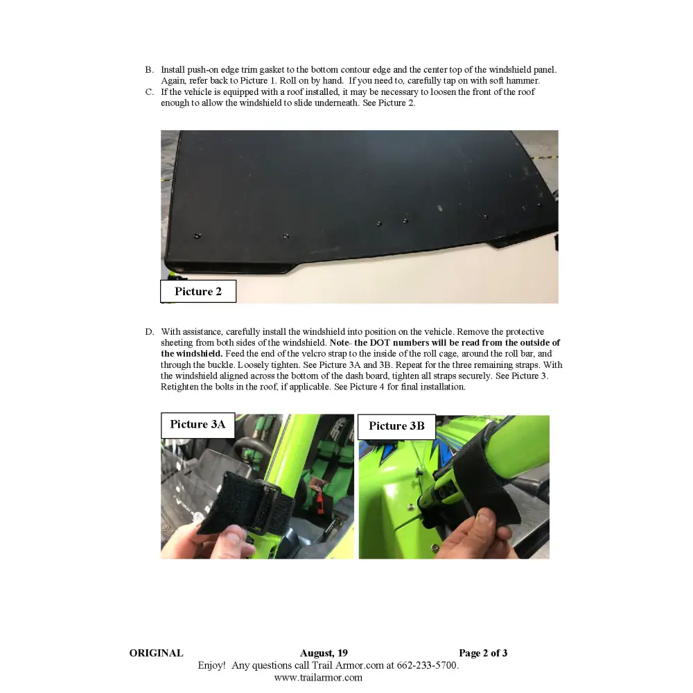 Trail Armor Textron Wildcat-XX Windshield - Windshields