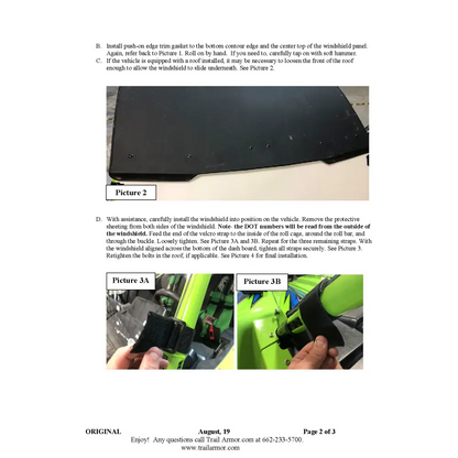 Trail Armor Textron Wildcat-XX Windshield - Windshields