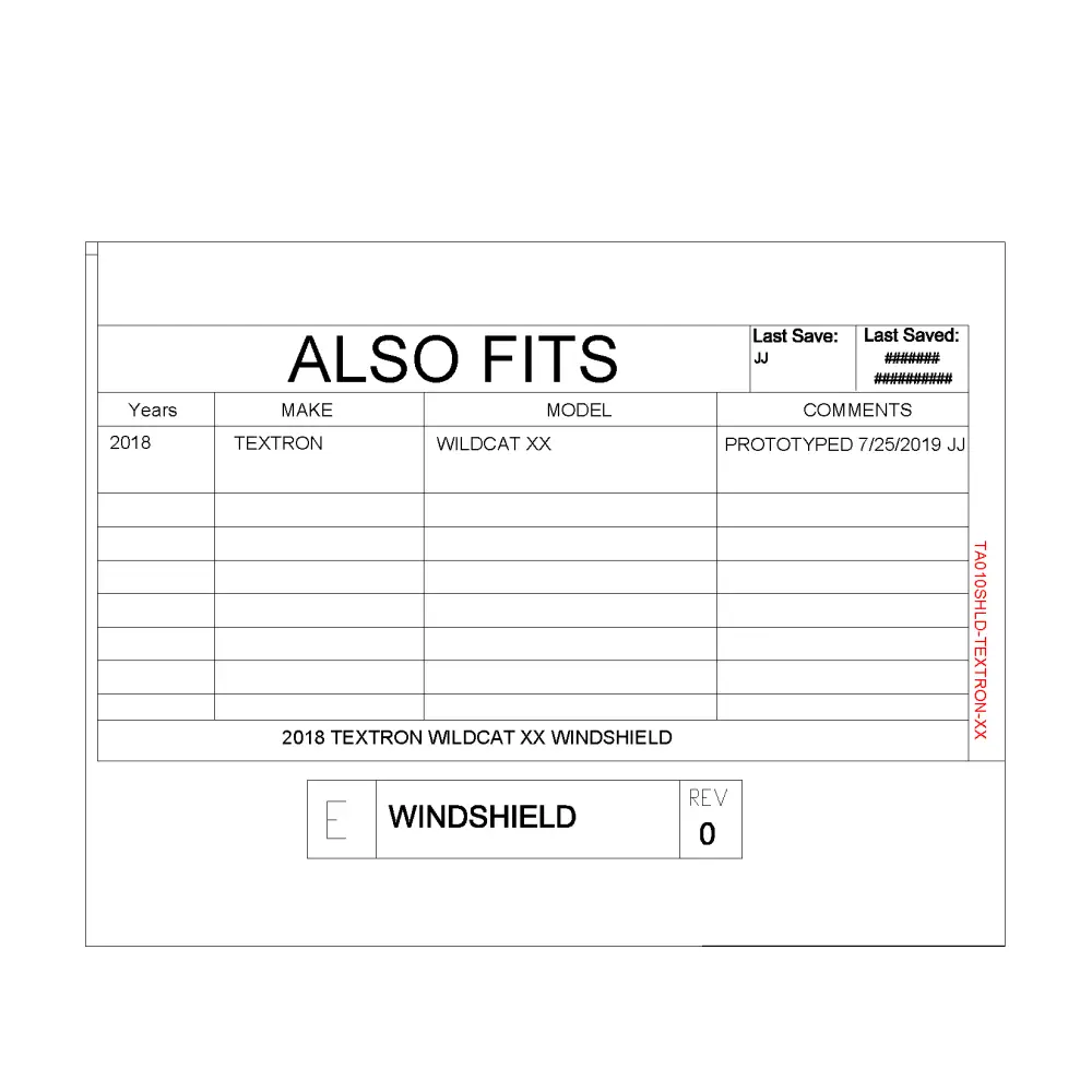 Trail Armor Textron Wildcat-XX Windshield - Windshields