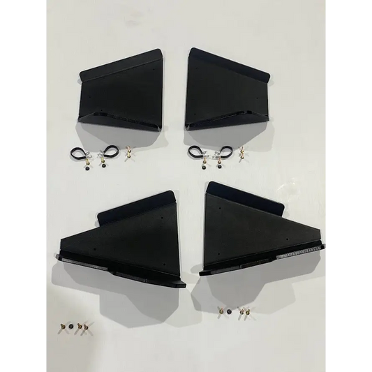 Trail Armor Yamaha Viking and Viking VI iMpact A-Arm CV Front and Rear Boot Guards 2014 - 2024 - BLACK - A-Arm Guards