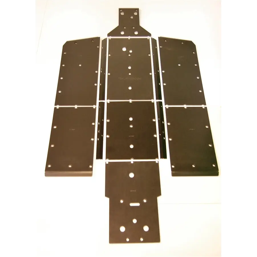 Trail Armor Yamaha Viking VI Viking VI EPS Viking VI EPS SE Full Skids with Integrated Sliders 2014 - 2024 - BLACK