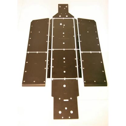 Trail Armor Yamaha Viking VI Viking VI EPS Viking VI EPS SE Full Skids with Integrated Sliders 2014 - 2024 - BLACK