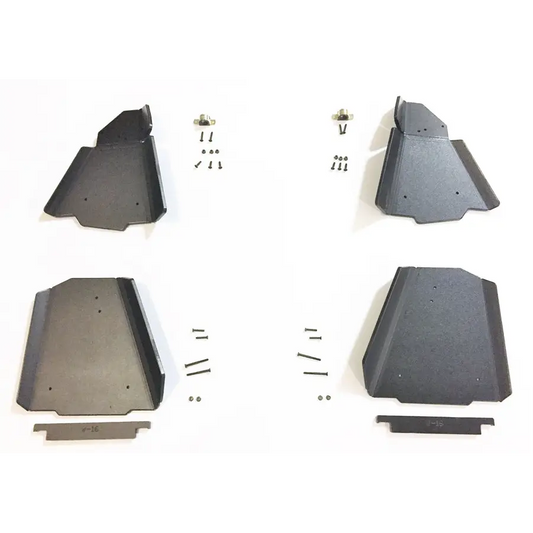 Trail Armor Yamaha Wolverine iMpact A-Arm CV Front and Rear Boot Guards - BLACK - A-Arm Guards