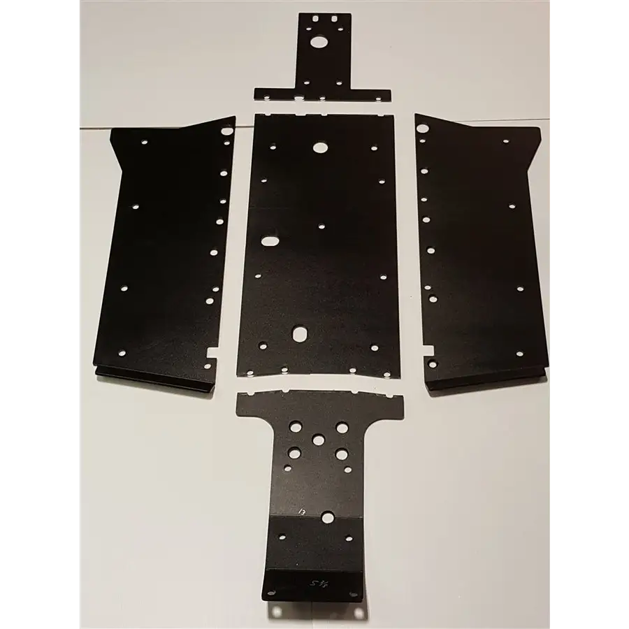 Trail Armor Yamaha Wolverine Wolverine R-Spec and Wolverine R-Spec EPS Full Skids with Slider Nerfs 2016 - 2018 - Skid