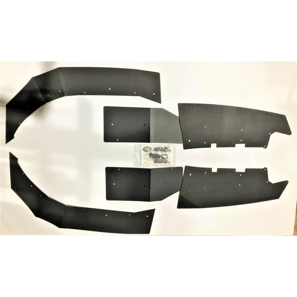 Trail Armor Yamaha Wolverine RMAX 2 Mud Flap Fender Extensions 2021 - 2024 - BLACK - Mudshields