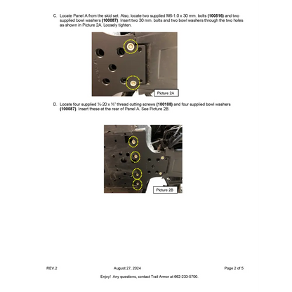 Trail Armor Yamaha Wolverine RMAX2 RMAX2 1000 X-TR RMAX2 1000 LT Edition RMAX2 1000 Sport Full Skids - Skid Plates