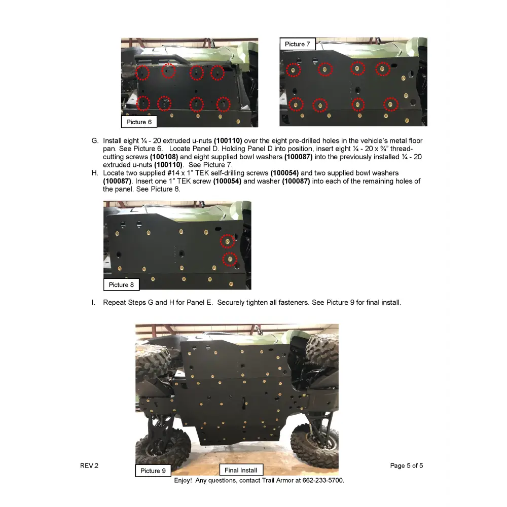 Trail Armor Yamaha Wolverine RMAX2 RMAX2 1000 X-TR RMAX2 1000 LT Edition RMAX2 1000 Sport Full Skids - Skid Plates