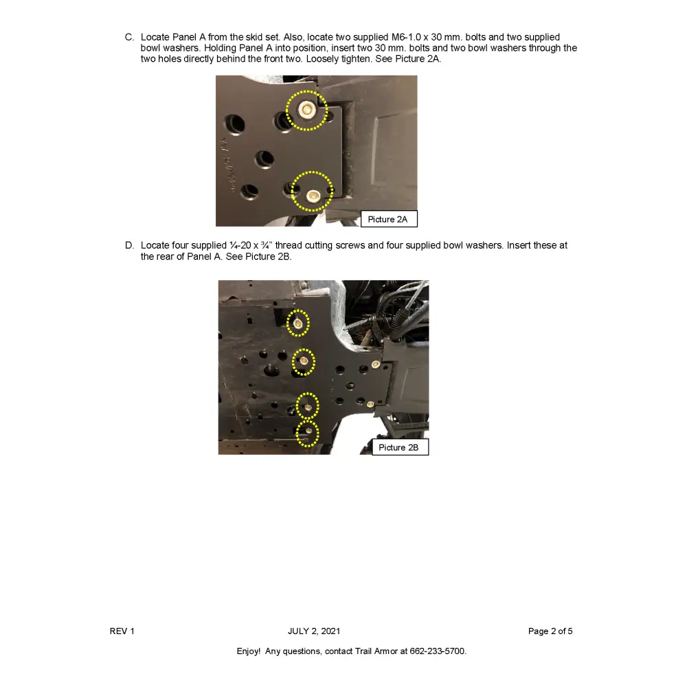 Trail Armor Yamaha Wolverine RMAX4 1000 RMAX4 1000 X-TR RMAX4 1000 LT Edition Full Skids 2021 - 2024 - Skid Plates