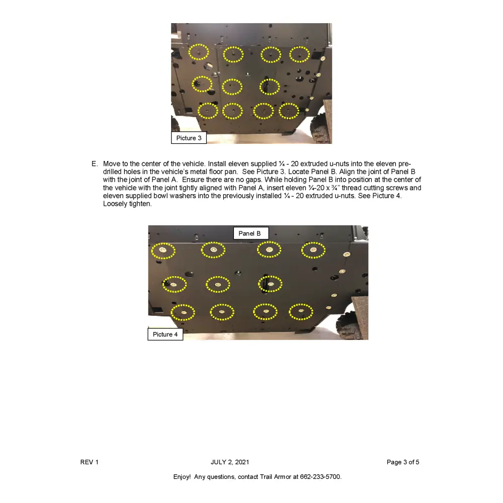 Trail Armor Yamaha Wolverine RMAX4 1000 RMAX4 1000 X-TR RMAX4 1000 LT Edition Full Skids 2021 - 2024 - Skid Plates