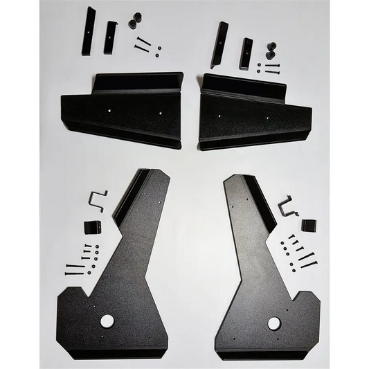 Trail Armor Yamaha YXZ 1000R iMpact A-Arm CV Front and Rear Trailing Arm Guards 2016 - 2024 - BLACK - A-Arm Guards