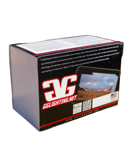 TrailVue Front and Rear Camera System with Carplay/Android Auto - Camera