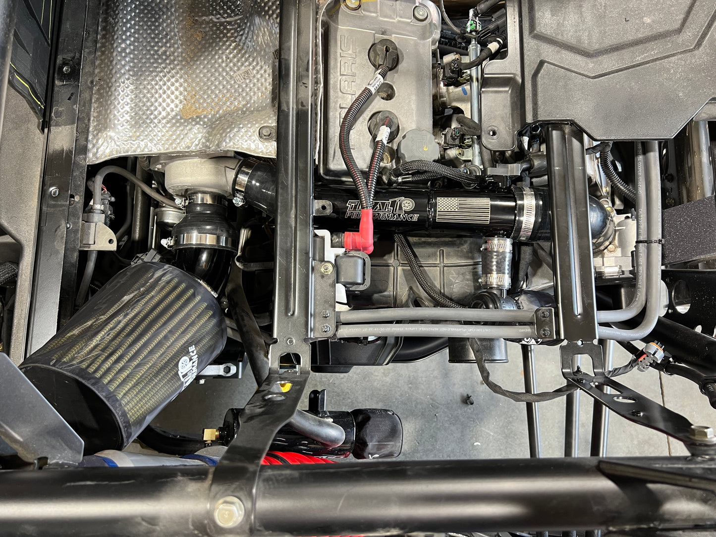 Treal Performance | 2016-2021 Polaris RZR XP Turbo Charge Tube - Charge Piping & Blow off Valve