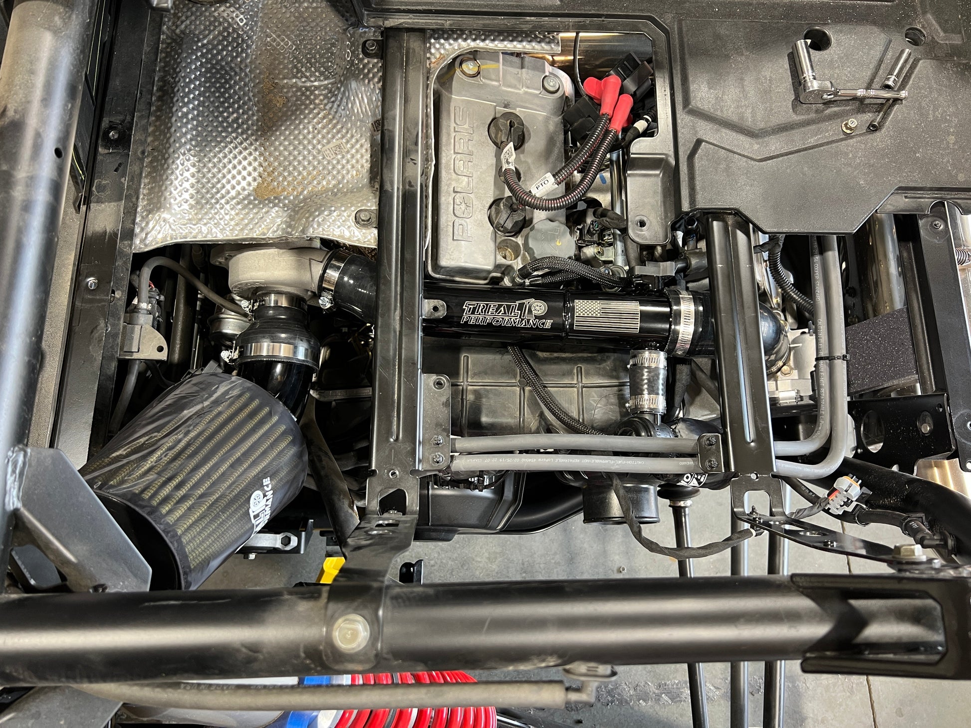 Treal Performance | 2016-2021 Polaris RZR XP Turbo Charge Tube - Charge Piping & Blow off Valve