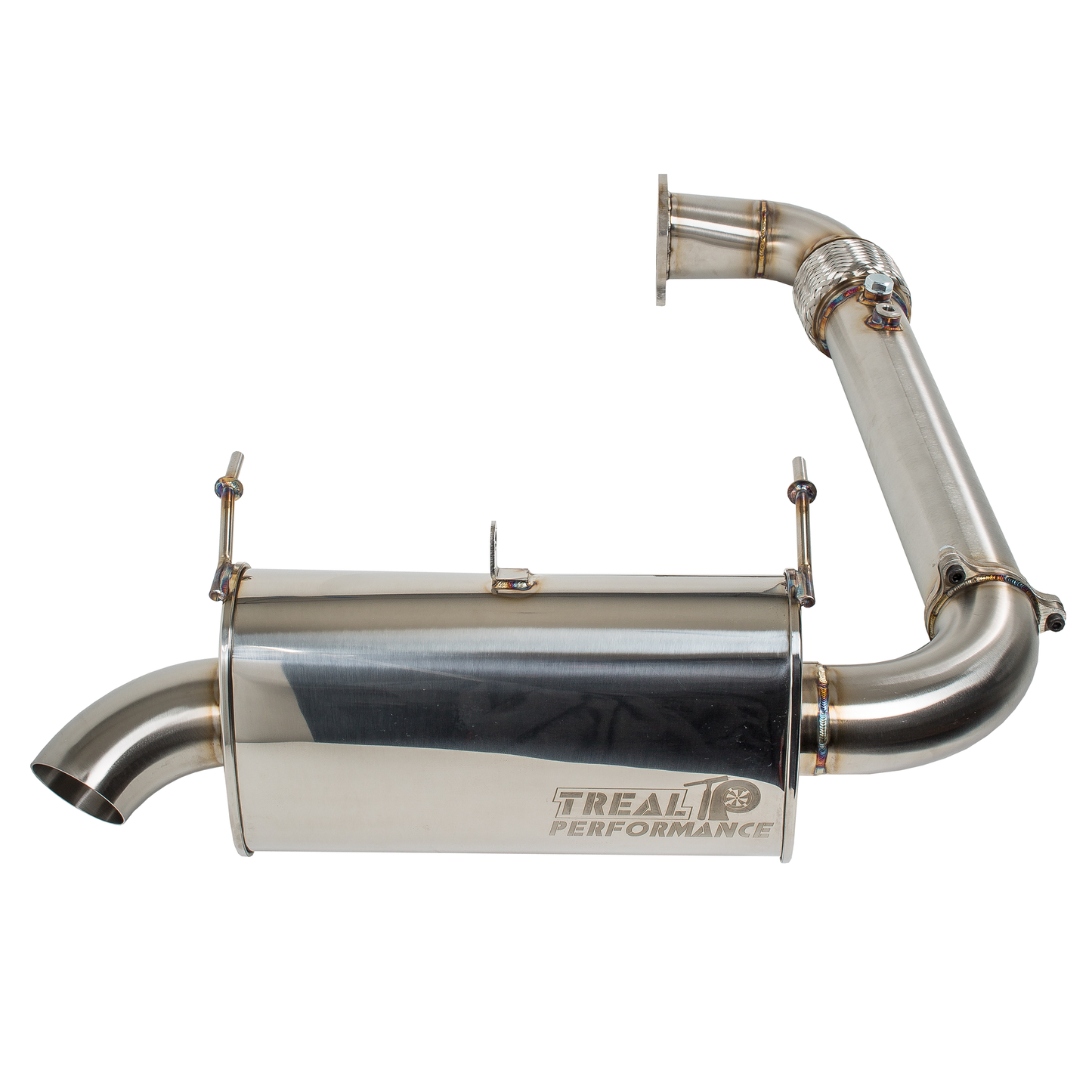 Treal Performance | 2016-2021 Polaris RZR XP Turbo / S Turbo Back Exhaust System - Exhaust
