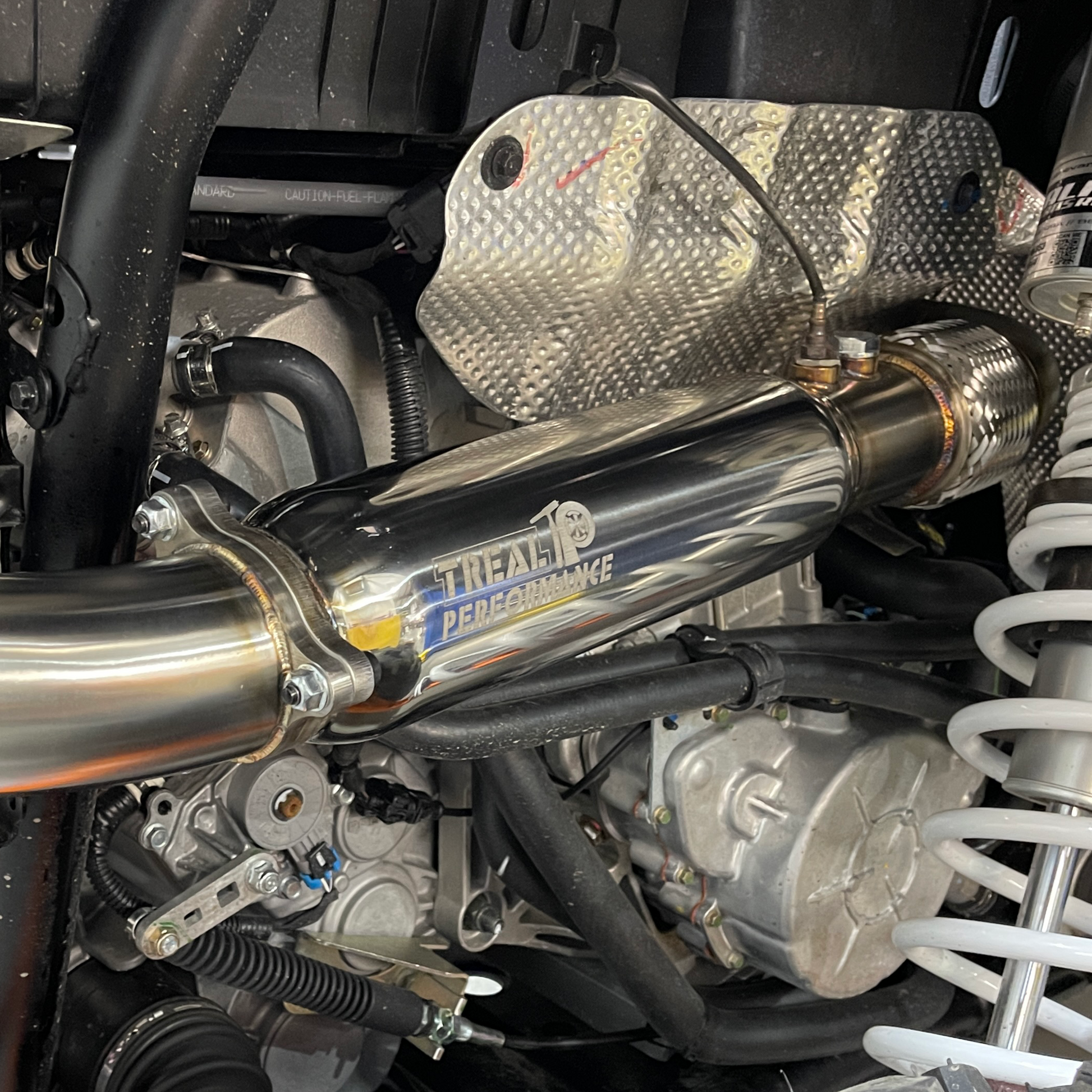 Treal Performance | 2016-2021 Polaris RZR XP Turbo / S Front Section - Exhaust