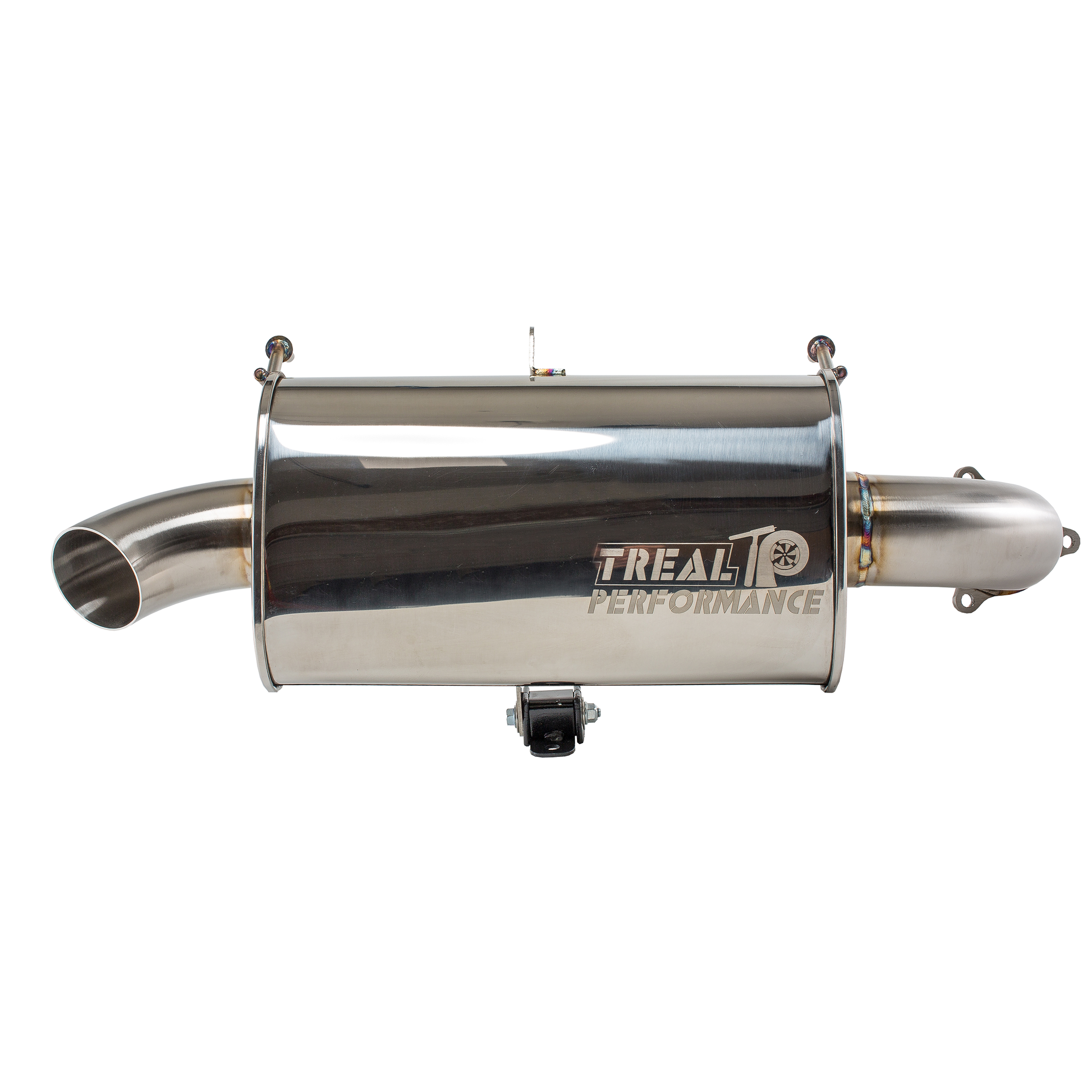 Treal Performance | 2016-2021 Polaris RZR XP Turbo / S ’Slip On’ Exhaust System - Single Tip - Exhaust