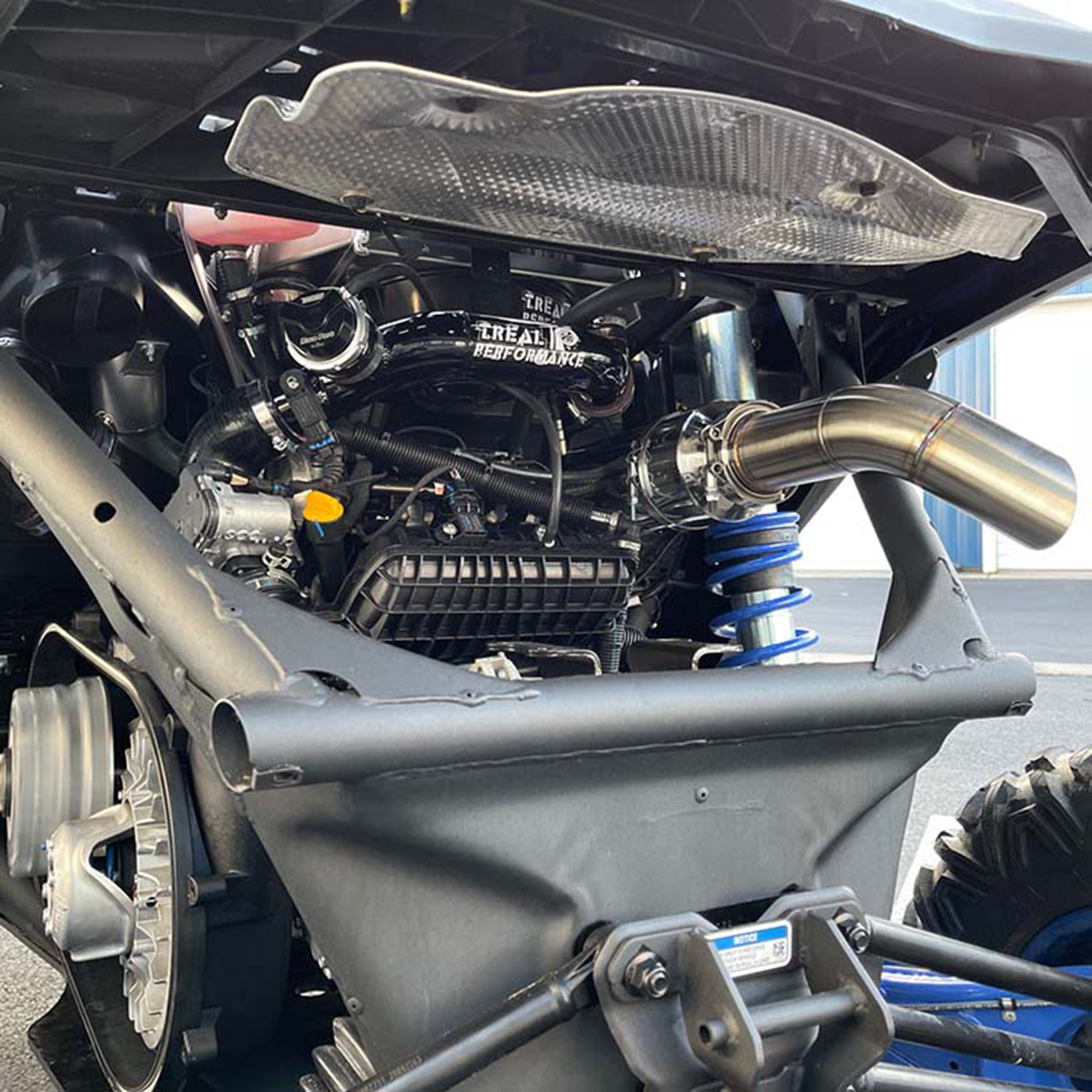 Treal Performance | 2017-2019 Can-Am X3 2.5 Inch Intercooler Pipe Kit - Charge piping & Blow off Valve