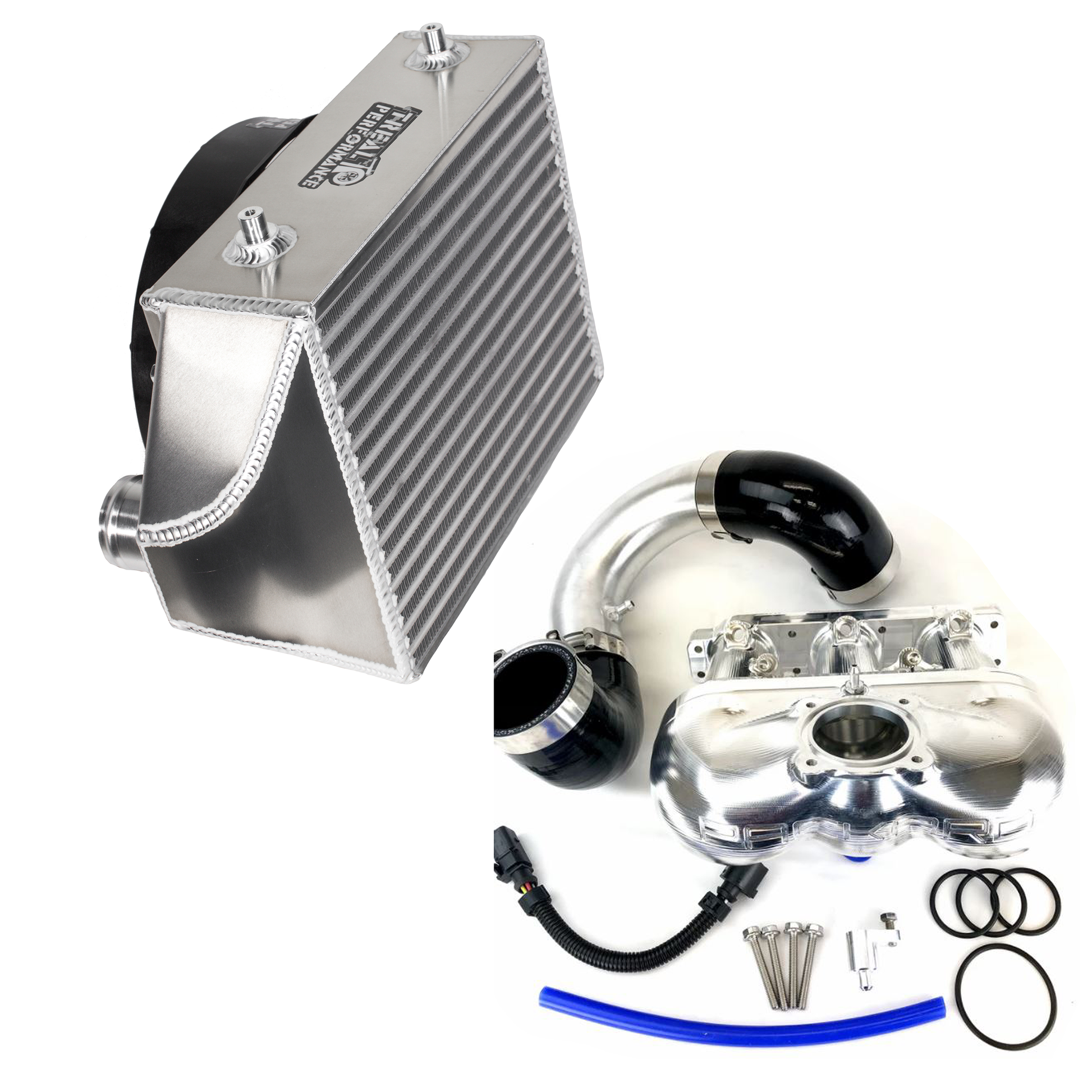 Treal Performance | 2017-2019 Can-Am X3 High Performance Intercooler Kit For Packard Intake Manifold - Intercoolers