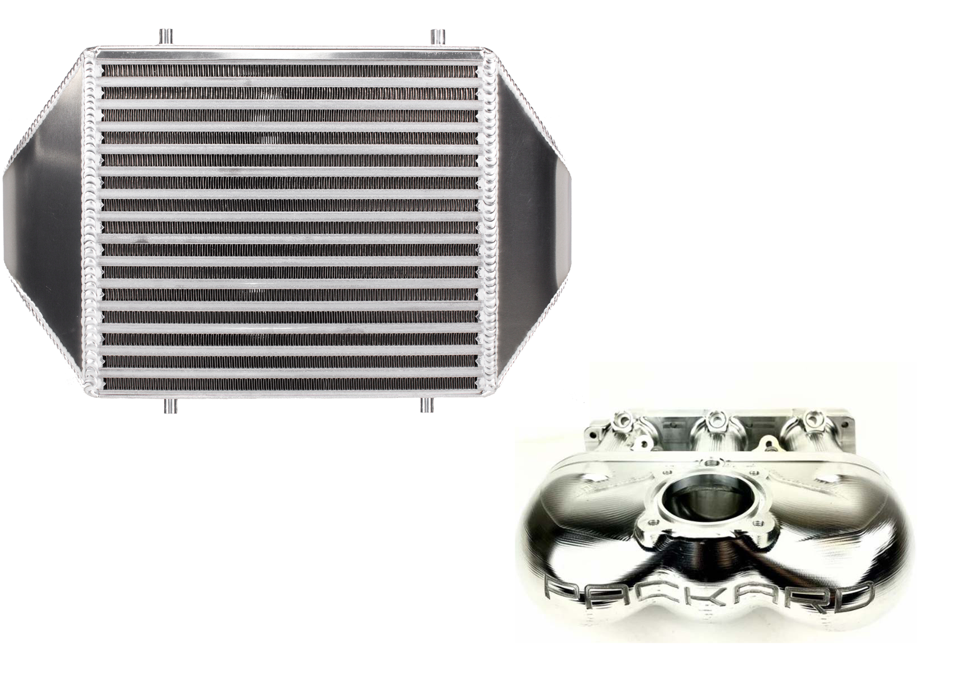 Treal Performance | 2017-2019 Can-Am X3 High Performance Intercooler Kit For Packard Intake Manifold - No Piping / Yes