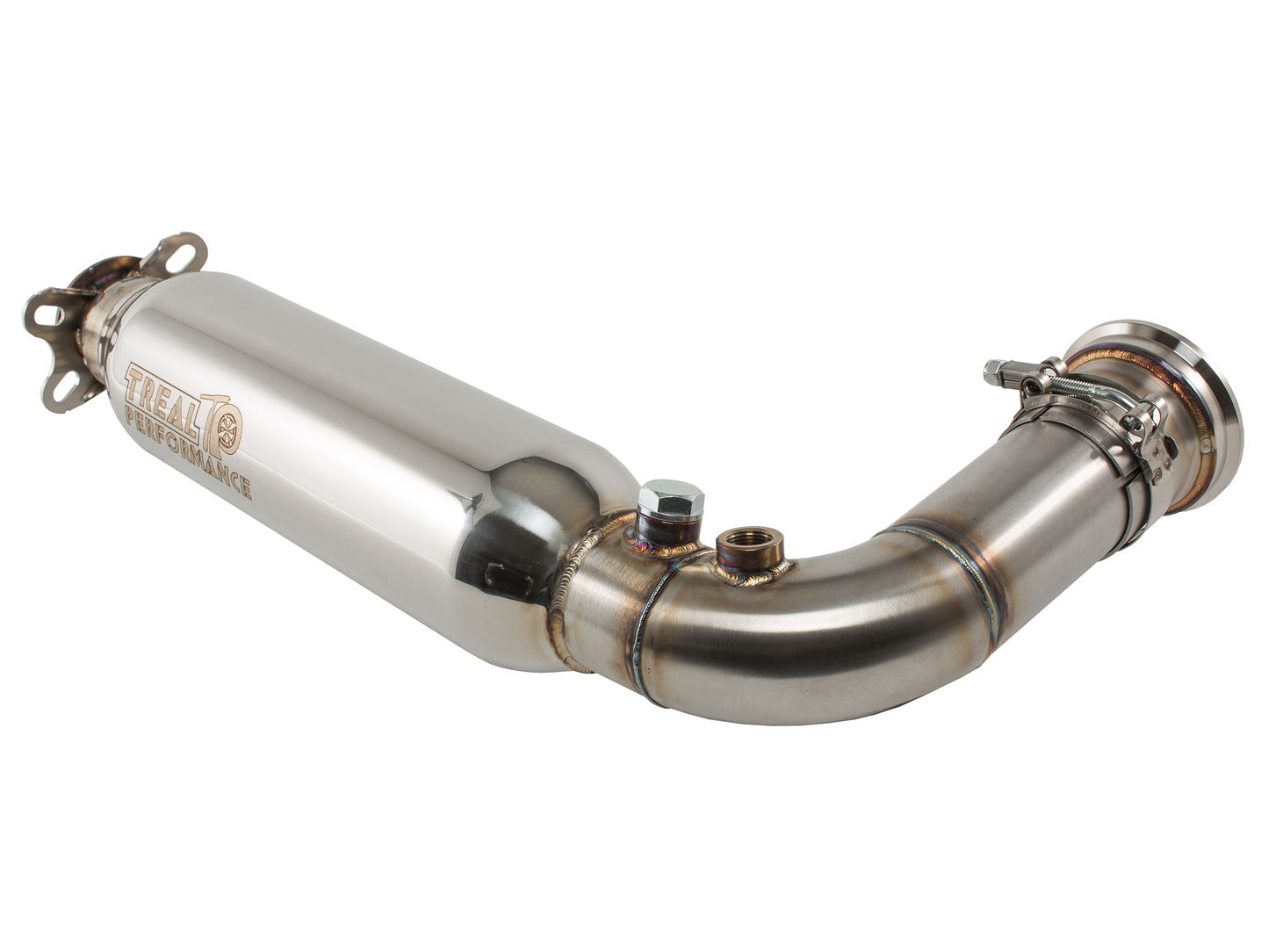 Treal Performance | 2017-2025 Can-Am Maverick X3 Mid Bypass Pipe - Exhaust